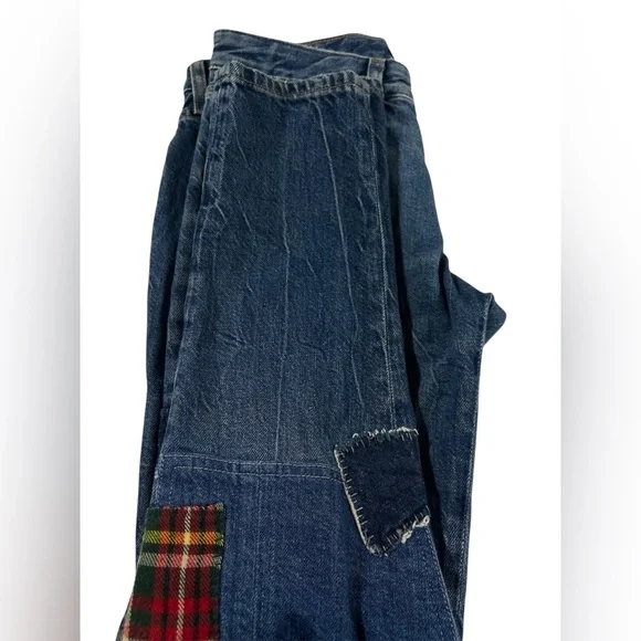 Polo Ralph Lauren Astor Slim Boyfriend Patchwork Distressed Denim Jeans 14 - Picture 12 of 16